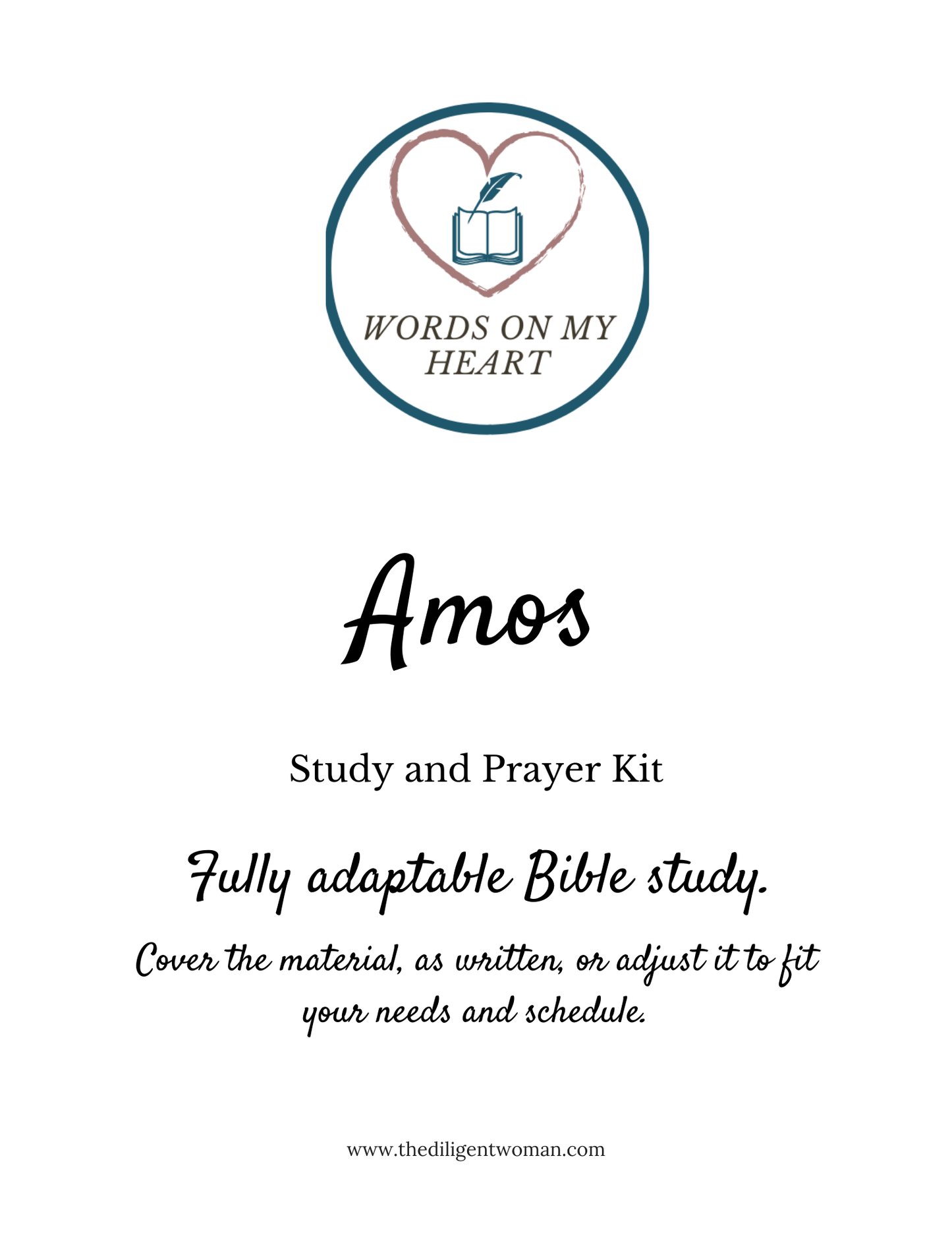 *NEW* Amos Study and Prayer Kit