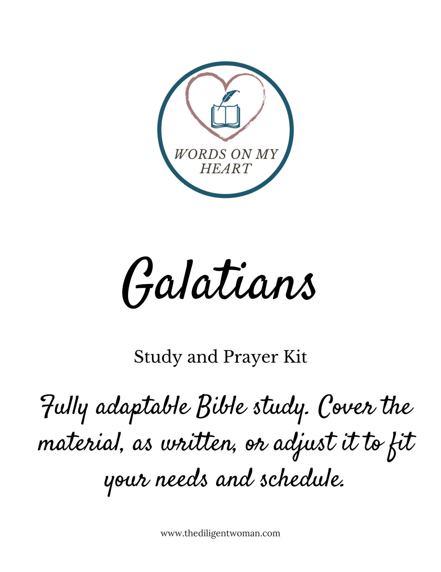 *NEW* Galatians Study and Prayer Kit