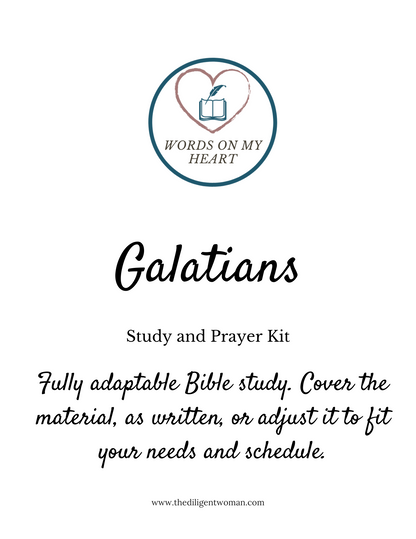 *NEW* Galatians Study and Prayer Kit