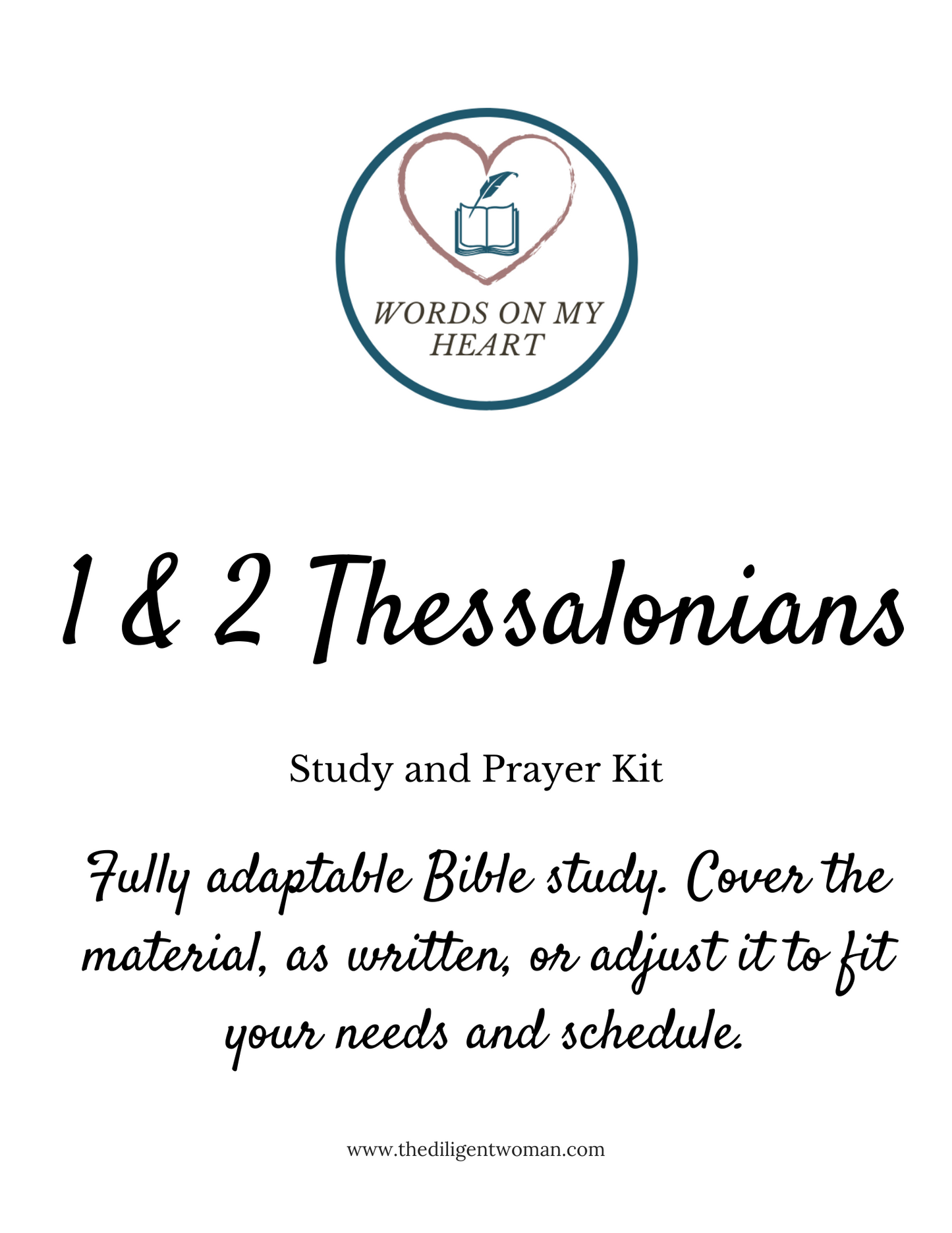 *NEW* 1 & 2 Thessalonians Study and Prayer Kit