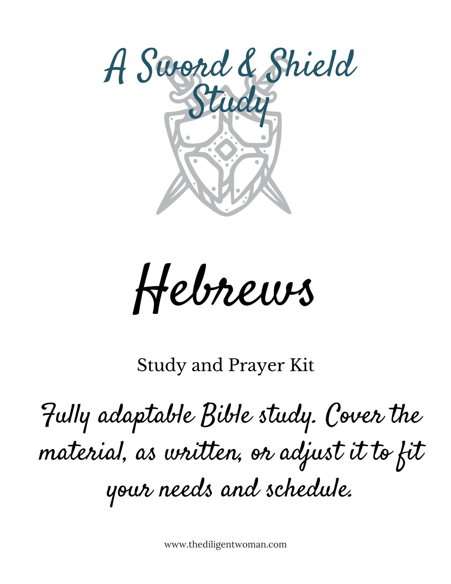 Hebrews Study and Prayer Kit