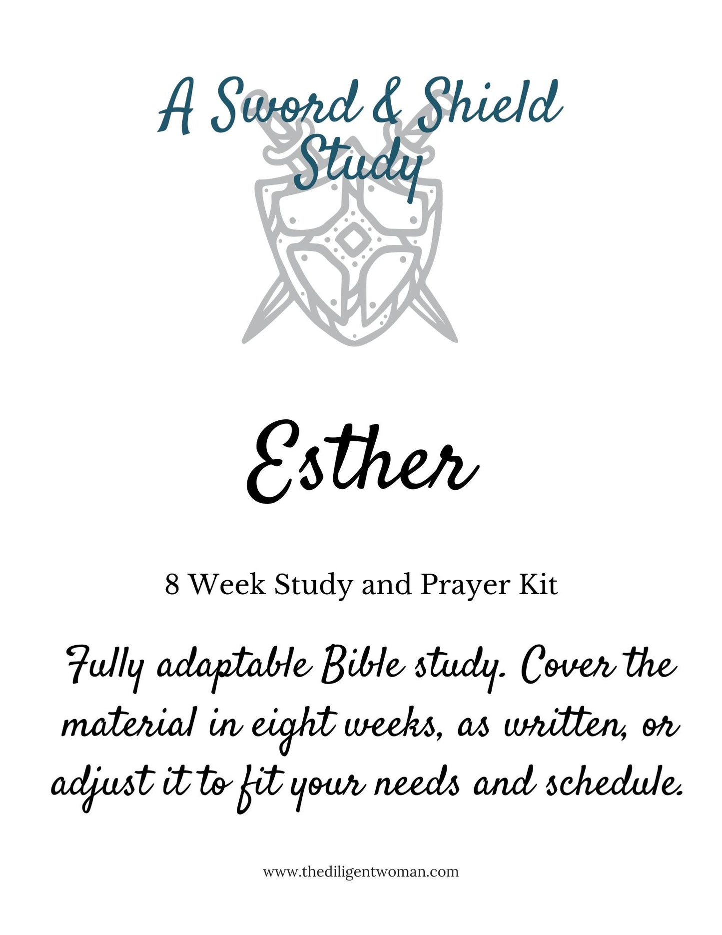 Esther 8-Week Study & Prayer Kit