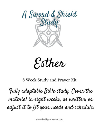 Esther 8-Week Study & Prayer Kit