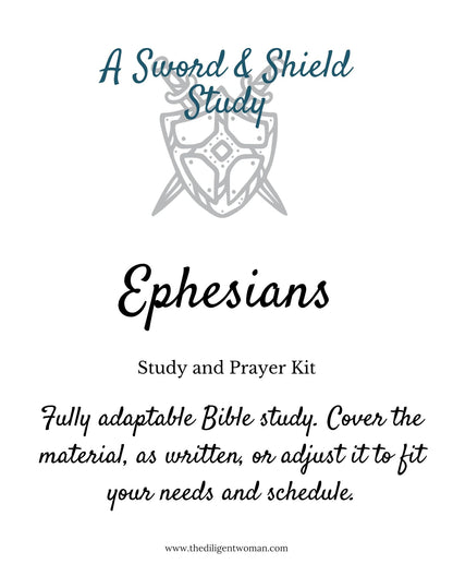 Ephesians Study and Prayer Kit